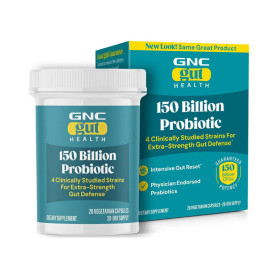 Gut Health 150 Billion Probiotic, Probiotic Lab4, Formula Studiata Clinic, 150 Miliarde Ufc Culturi Vii, Pentru Digestie Si Micr