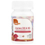Zahler Junior D3 & K2, Vitamina D3 + K2 pentru copii, formula avansata pentru oase, absorbtia calciului si imunitate, 90 tablete
