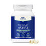 Vegan Omega, Omega-3 din alge cu 400 mg DHA, 120 capsule - GNC