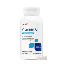 Vitamina C cu Bioflavonoide si Eliberare Prelungita, 1000 mg, 90 Ttablete - GNC