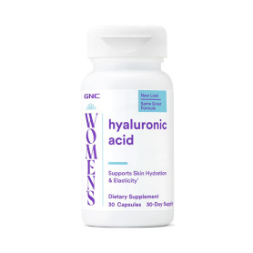Women's Hyaluronic Acid,  Acid Hialuronic Pentru Hidratarea Si Elasticitatea Pielii, 150 mg, 30 capsule - GNC