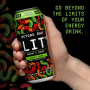 Beyond Raw LIT V2 On-the-Go, Bautura Pre-workout Gummy Worm, 473 ml - GNC