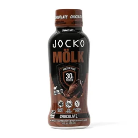 Jocko Molk, Shake Proteic cu Aroma de Ciocolata, 355 ml - GNC