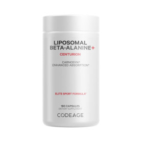 Codeage Liposomal Beta-Alanine + Carnosyn, pentru performanta sportiva, 1600 mg, 180 capsule - GNC