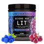 Beyond Raw LIT V2, Formula Pre-workout cu Aroma De Zmeura Albastra Si Strugure, 468 g - GNC