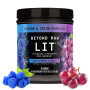 Beyond Raw LIT V2, Formula Pre-workout cu Aroma De Zmeura Albastra Si Strugure, 468 g - GNC