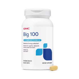 B-Complex Formula Big 100, Complex De Vitamina B, 90 tablete - GNC