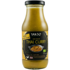 Sos pentru wok Thai Curry, eco-bio, 240 ml - Yakso