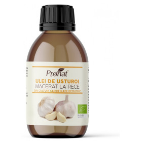 Ulei de usturoi macerat la rece, eco-bio, 100 ml - Pronat