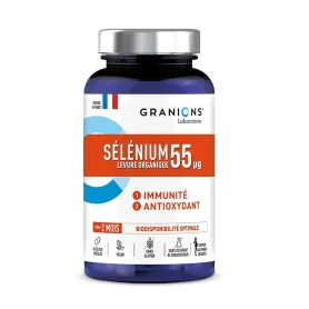 Selenium, 55 mcg, 60 capsule vegetale - Granions