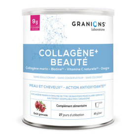 Colagen marin hidrolizat cu acid hialuronic si biotina,  275 g - Granions