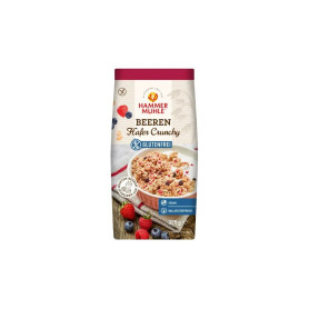 Musli crocant din ovaz, cu fructe de padure, fara gluten, eco-bio, 325 g - Hammer Muhle