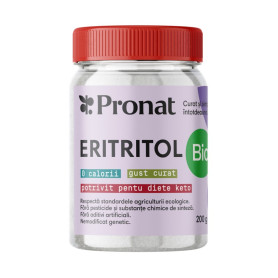 Eritritol, eco-bio, 200 g - Pronat