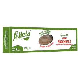 Spaghetti din hrisca, eco-bio, 250 g - Felicia
