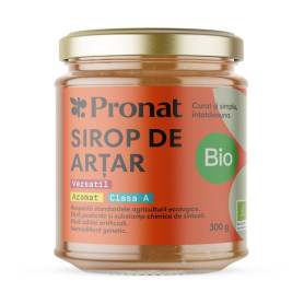 Sirop de artar clasa A, eco-bio, 300 g - Pronat