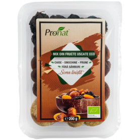 Mix de fructe uscate Somn linistit, eco-bio, 200 g - Pronat