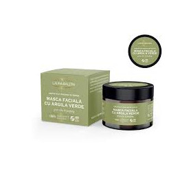 Masca Purificatoare cu Argila Verde, Green Vibes, 50 ml - Natural Beauty