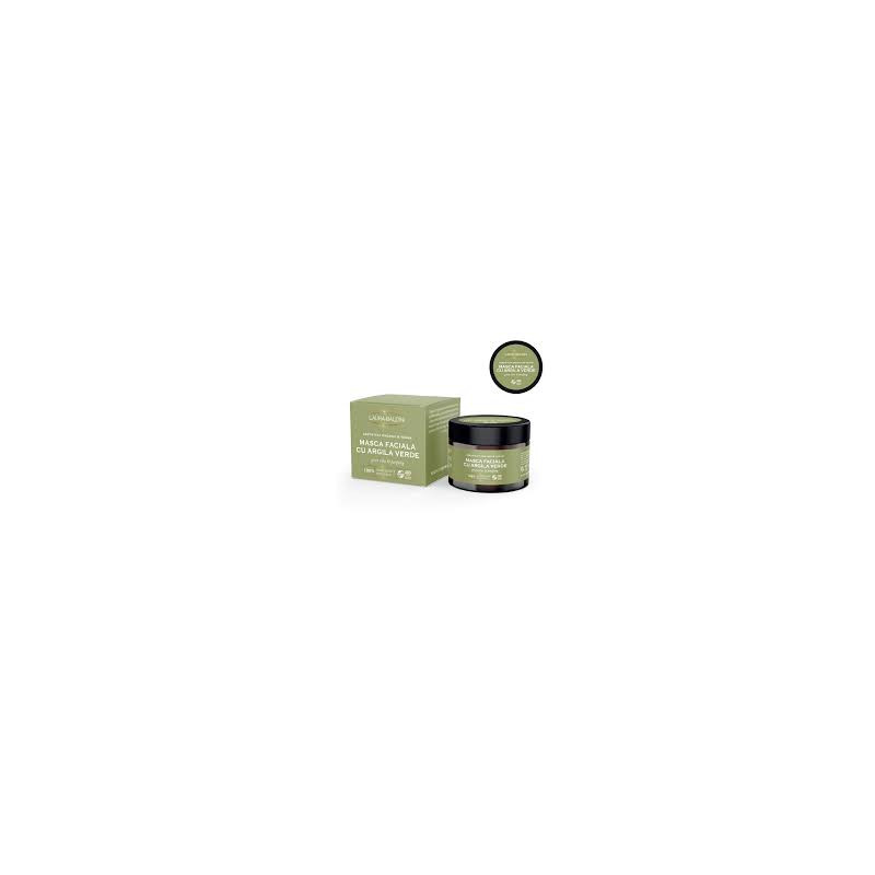 Masca Purificatoare cu Argila Verde, Green Vibes, 50 ml - Natural Beauty