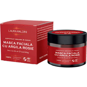 Masca Antirid cu Argila Rosie, Love is in the air, 50 ml - Natural Beauty