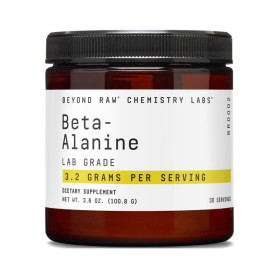 Beyond Raw Chemistry Labs Beta-alanine, Beta-alanin, pentru sprijinirea rezistentei musculare, 100.8 g - GNC