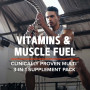 Amp Men's Strength Vitapak Program, Formula Pentru Cresterea Masei Musculare, 30 Pachete - GNC