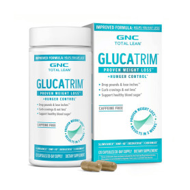 Total Lean Glucatrim Proven Weight Loss + Blood Glucose Support, Formula Noua Si Imbunatatita Pentru Slabit, 120 capsule - GNC