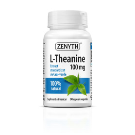 L-Theanine 100 mg, 90cps - Zenyth
