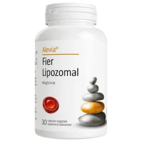 Fier lipozomal, 30 capsule vegetale - Alevia