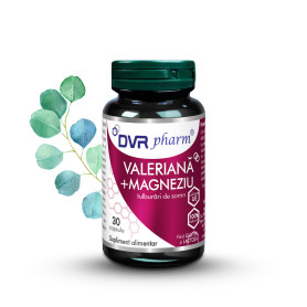 Valeriana + Magneziu 30 cps - DVR Pharm