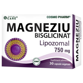 MAGNEZIU BISGLICINAT LIPOZOMAL 750mg, 30 capsule - Cosmopharm