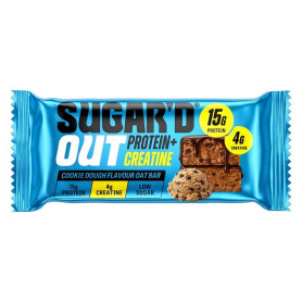 Baton proteic din ovaz cu aroma de biscuiti si creatina, 68 g - Sugar’d Out