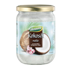 Ulei virgin de cocos. eco-bio, 450 ml - Dennree