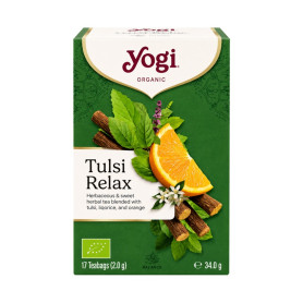 Ceai Tulsi Relax, 17 pliculete - Yogi Tea