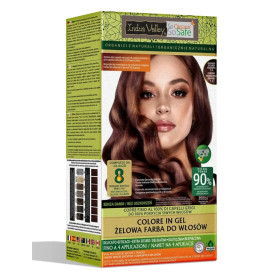 Vopsea henna gel fara amoniac Blond Inchis Aramiu 7.40 - Indus Valley