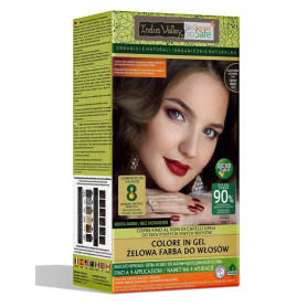 Vopsea henna gel fara amoniac Saten Deschis 5.0 - Indus Valley