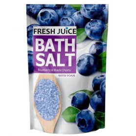 Sare de baie cu spuma de afine si cirese negre, 500 g - Fresh Juice