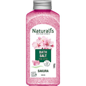 Sare de baie Sakura, 1 kg - Naturalis