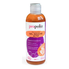 Gel de dus activ cu propolis si mandarine, eco-bio, 200 ml - Propolia