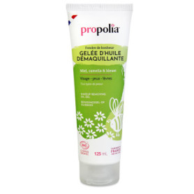 Gel uleios demachiant cu miere, camelia si albastrele, eco-bio, 125 ml - Propolia
