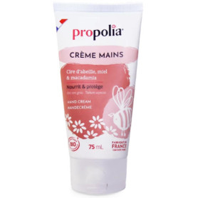 Crema de maini cu ceara de albine, miere si macadamia, eco-bio, 75 ml - Propolia