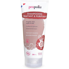 Sampon tratament purifiant cu propolis, miere, argila si ienupar, eco-bio, 200 ml - Propolia