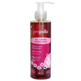 Gel delicat pentru igiena intima cu propolis, tea tree si ape florale, eco-bio, 200 ml - Propolia