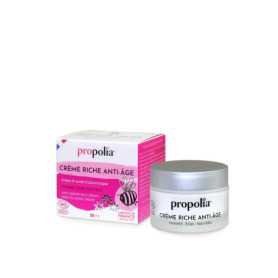 Crema anti-imbatranire cu polen si acid hialuronic, eco-bio, 50 ml - Propolia
