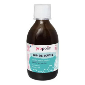 Apa de gura cu propolis, menta si xylitoL, eco-bio, 300 ml - Propolia