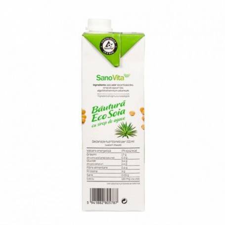 Lapte de soia simpla 1L - SANOVITA