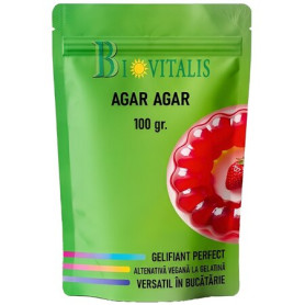 Agar Agar pulbere, 100 g - Sanoviva Farma