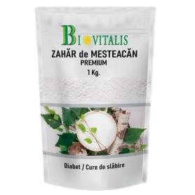Zahar de mesteacan, 1000 g - Sanoviva Farma