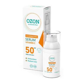 Ser de fata cu Vitamina C,  SPF 50, 30 ml - Cosmetic Plant