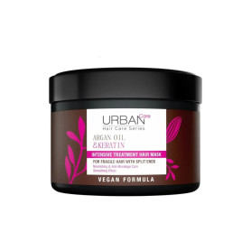Masca hidratanta de par cu Ulei de Argan si Keratina, 230 ml - Urban Care