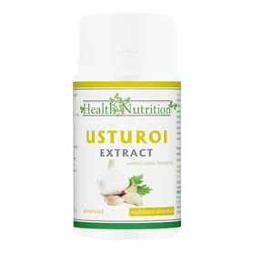 Usturoi Extract fara Miros, 60 capsule - Health Nutrition